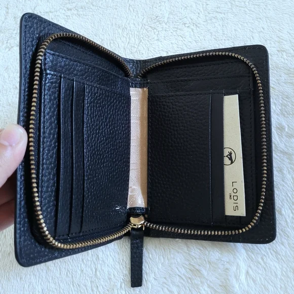 Lodis Black🖤 Maya Zip Around🔄 Wallet